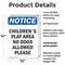 Signmission Children'S Play Area No Dogs Allowed, 10 in W x Rectangle, Plastic OS-2PACK-NS-P-1014-V-10588 - alternate 7